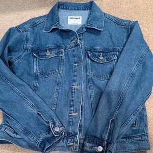 Old Navy Medium Blue Denim Jean Jacket
